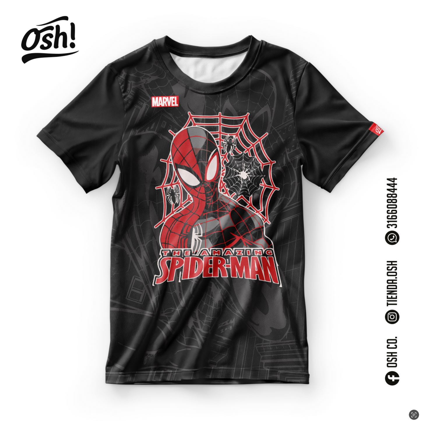 Camiseta Spiderman Comic