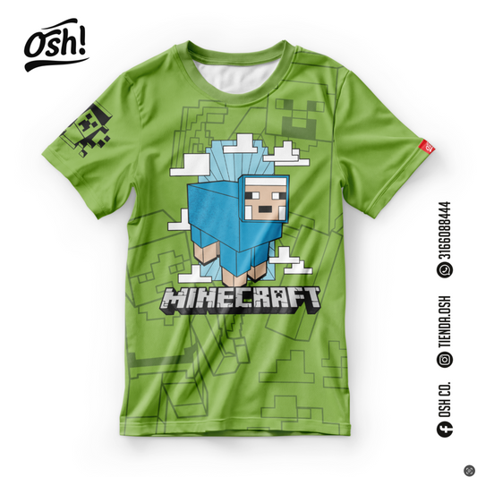 Camiseta Minecraft Oveja
